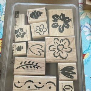 Stampin' Up! Wooden Stamp Set
